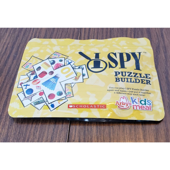 Arby's Kids Meal Toy I SPY Puzzle Builder Scholastic Ages 3+ - Picture 1 of 4